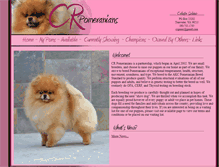Tablet Screenshot of crpoms.com